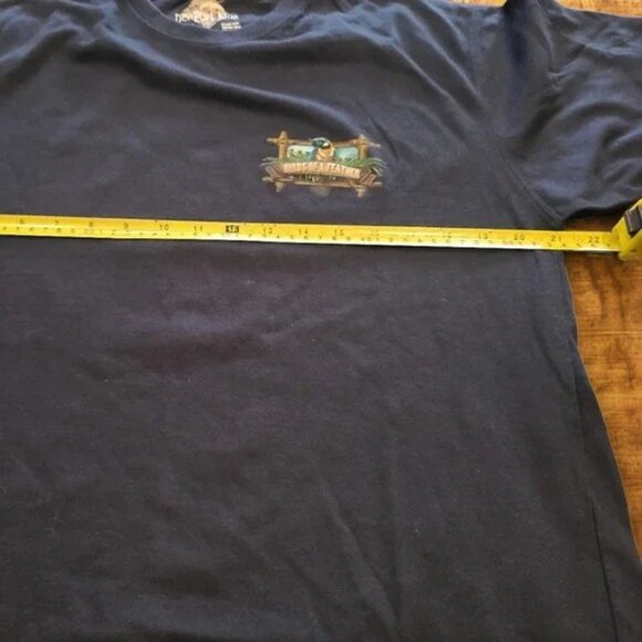 Men's casual blue short-sleeved shirt - Picture 6 of 6